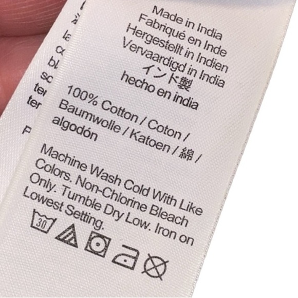 Madewell Blouse Long Fitted Sleeves Ruffle Detail-Mustard- Small - Picture 6 of 7